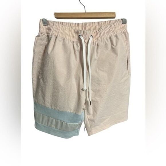 Vie Riche Other - Vie Riche Striped pink blue medium pockets men shorts